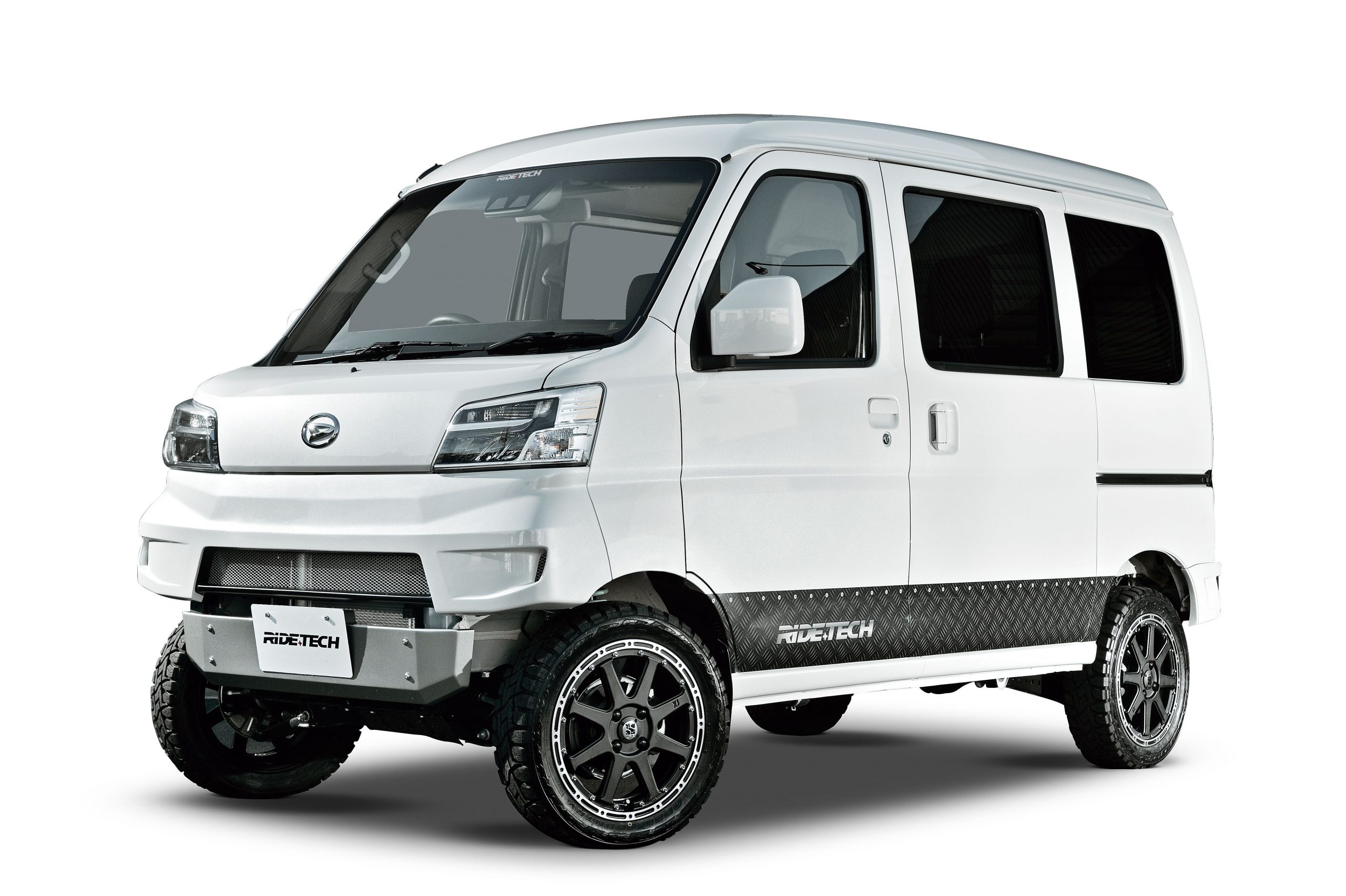 Hijet F 2433 Compressed コンプリートデモカー Ride Tech ライドテック 軽リフトアップカスタム